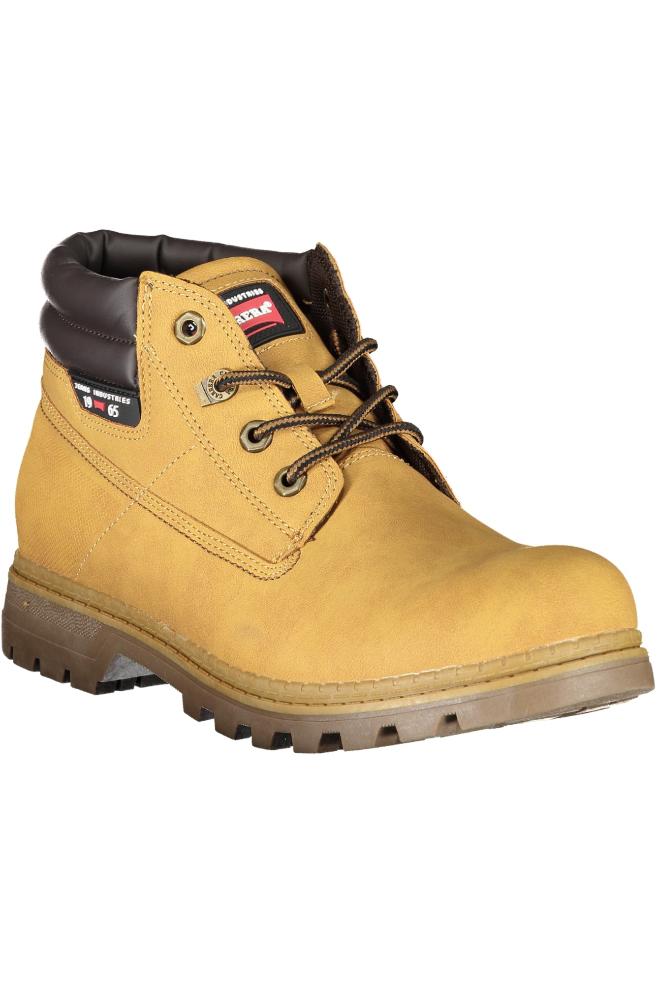 Carrera Herrenstiefeletten Gelb – Schnürstiefel für Herbst/Winter | soulluna.de Gelb