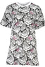 Cavalli Class Kurzes Kleid Damen Weiss Weiß