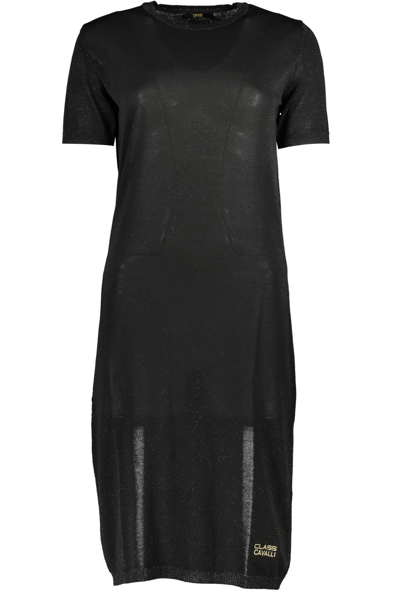 CAVALLI CLASS DAMEN KURZES KLEID SCHWARZ Hauptbild