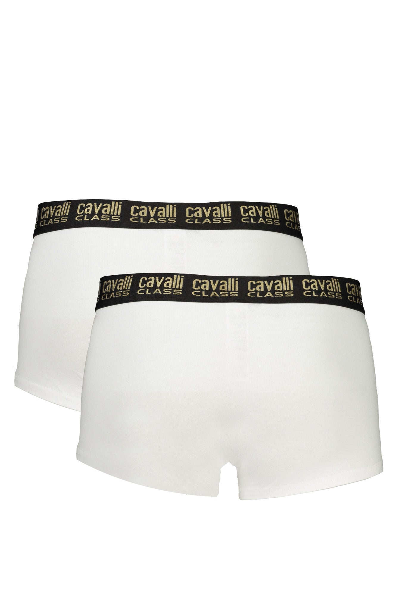 Cavalli Class Boxershorts Herren Schwarz – Bequeme Unterwäsche im Doppelpack Weiß
