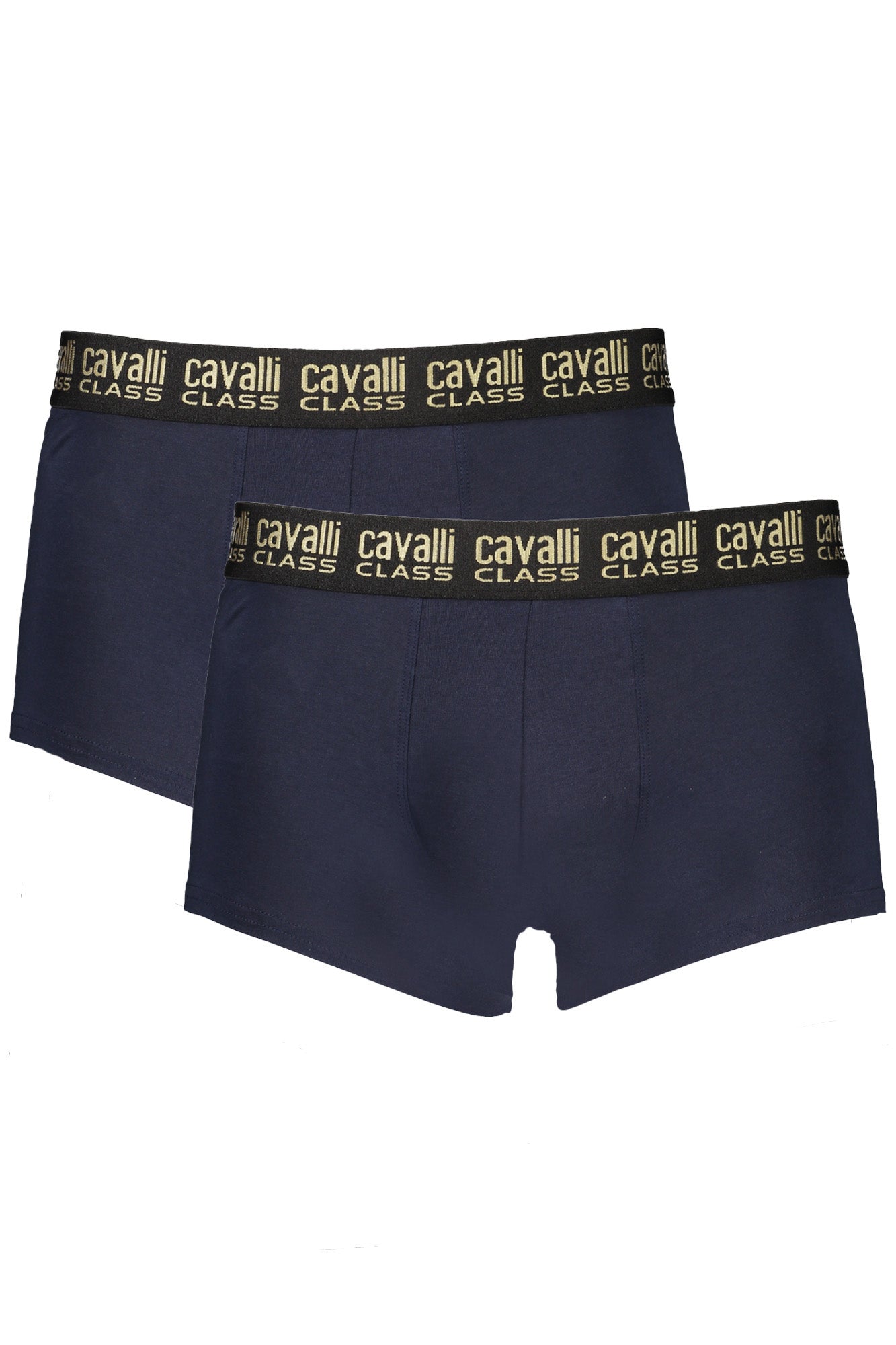 Cavalli Class Boxershorts Herren Schwarz – Bequeme Unterwäsche im Doppelpack Blau