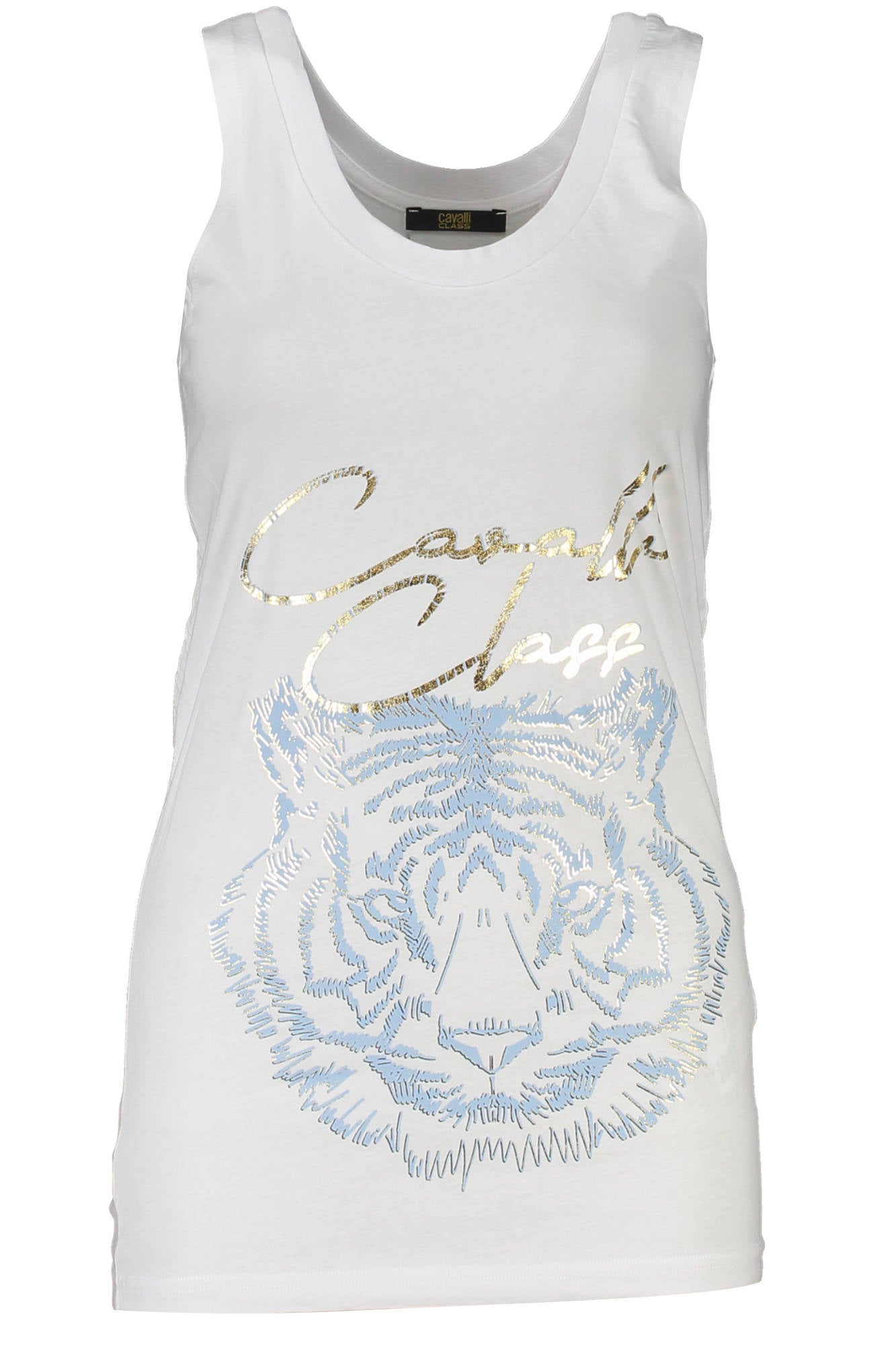 Cavalli Class Damen Tank Top Weiss Weiß