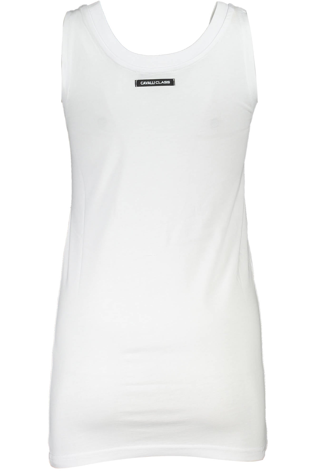 Cavalli Class Damen Tanktop Weiß – 100% Baumwolle für Sommer & Freizeit Weiß