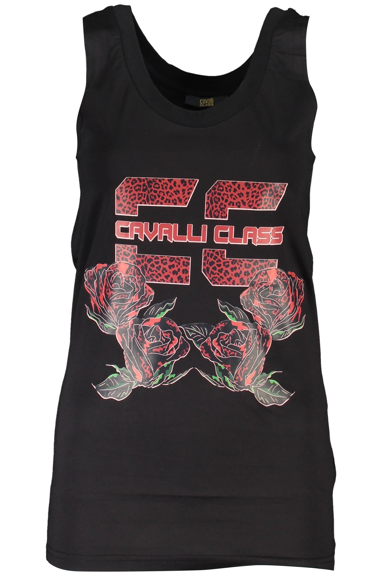Cavalli Class Damen Tanktop Schwarz Schwarz
