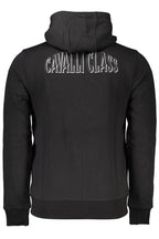 CAVALLI CLASS SWEATSHIRT MIT REISSVERSCHLUSS SCHWARZ HERREN