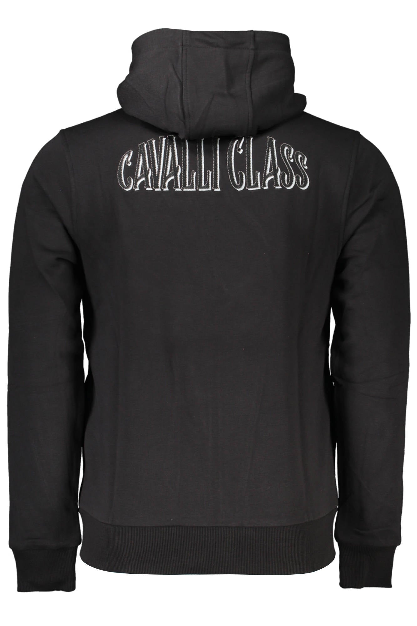 CAVALLI CLASS SWEATSHIRT MIT REISSVERSCHLUSS SCHWARZ HERREN