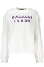 CAVALLI CLASS SWEATSHIRT OHNE REISSVERSCHLUSS DAMEN WEISS