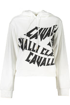 CAVALLI CLASS SWEATSHIRT OHNE REISSVERSCHLUSS DAMEN WEISS