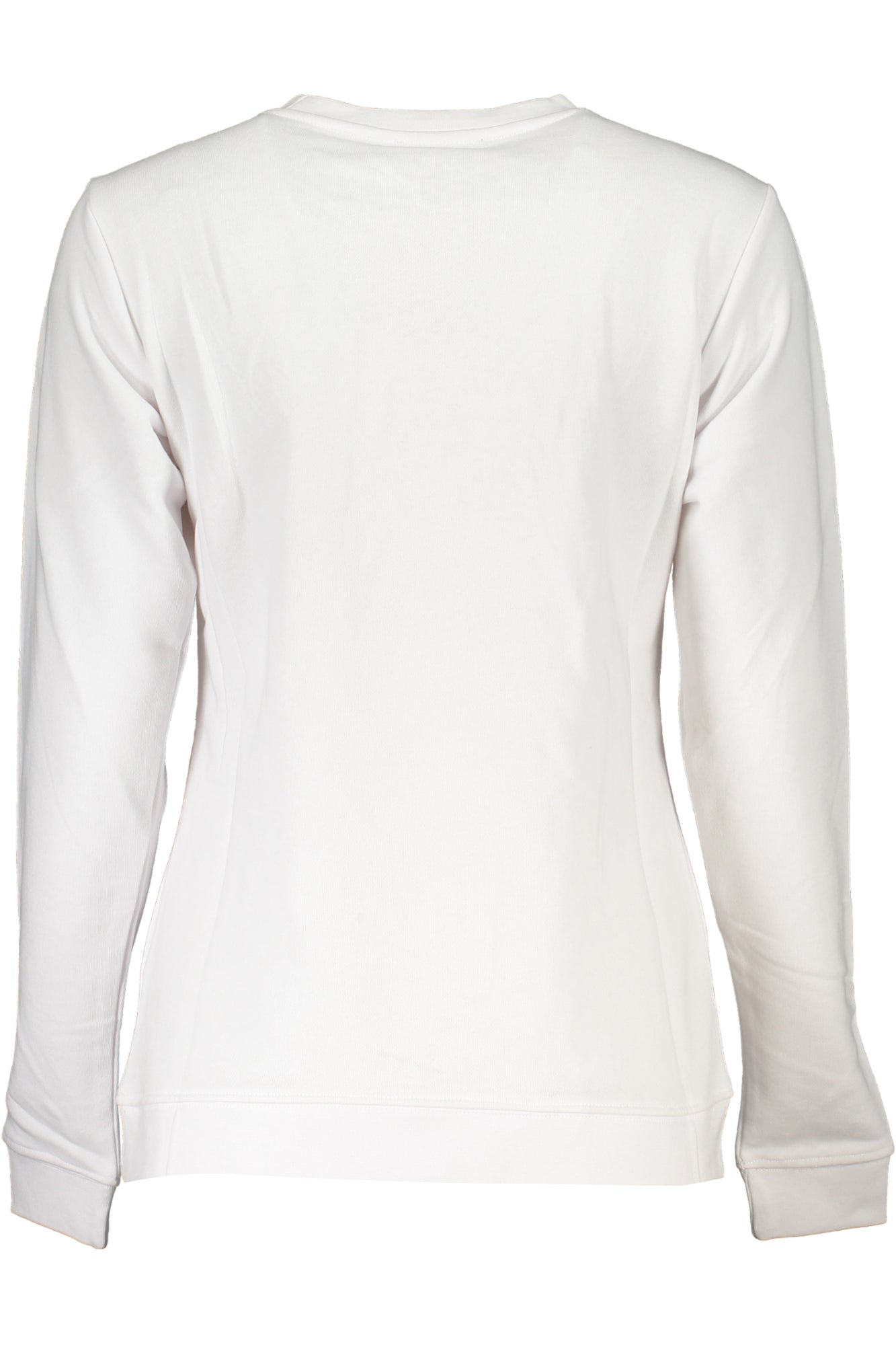 Cavalli Class Sweatshirt Damen – Weißes Sweatshirt ohne Reißverschluss für Frühling Weiß