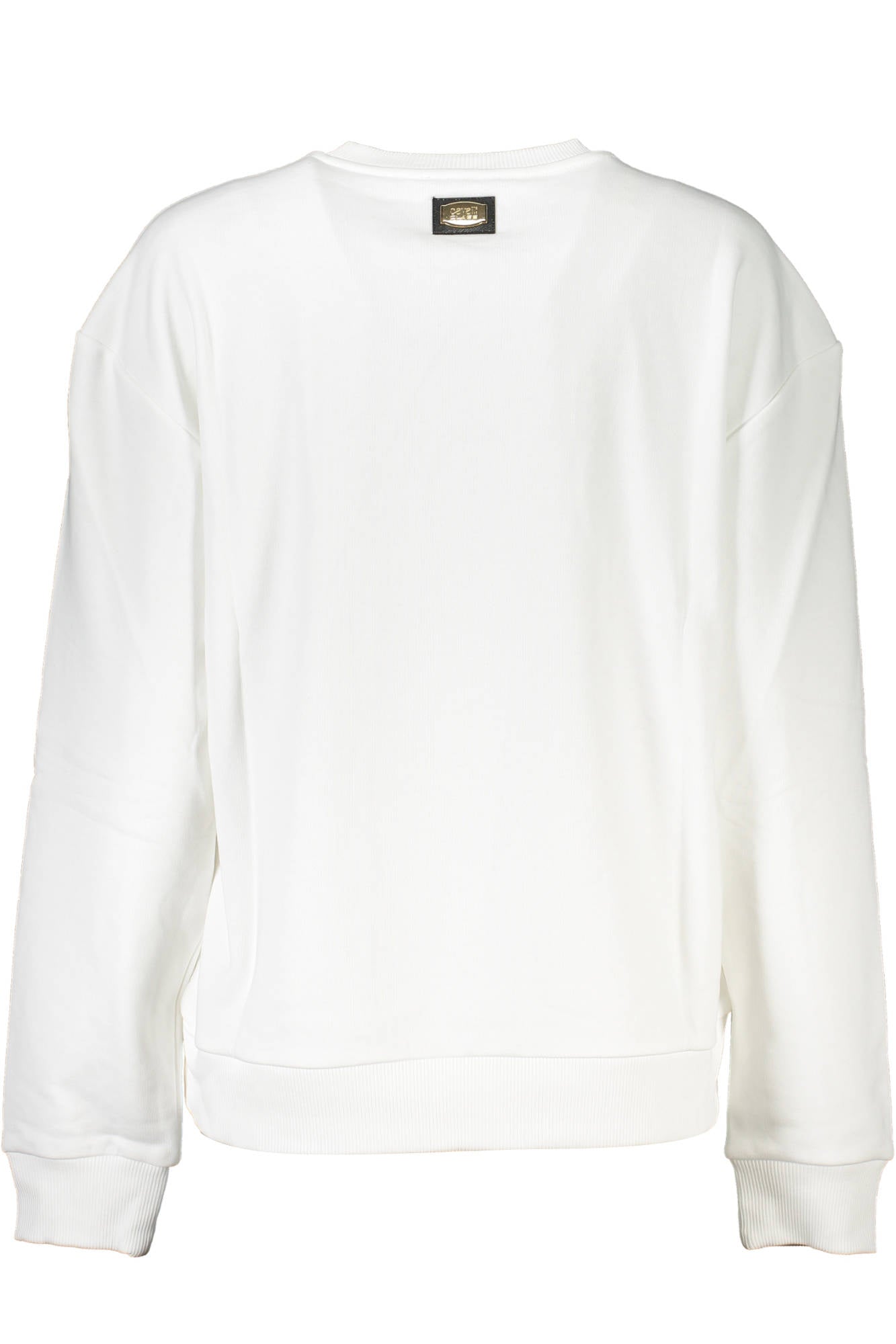 CAVALLI CLASS SWEATSHIRT OHNE REISSVERSCHLUSS DAMEN WEISS