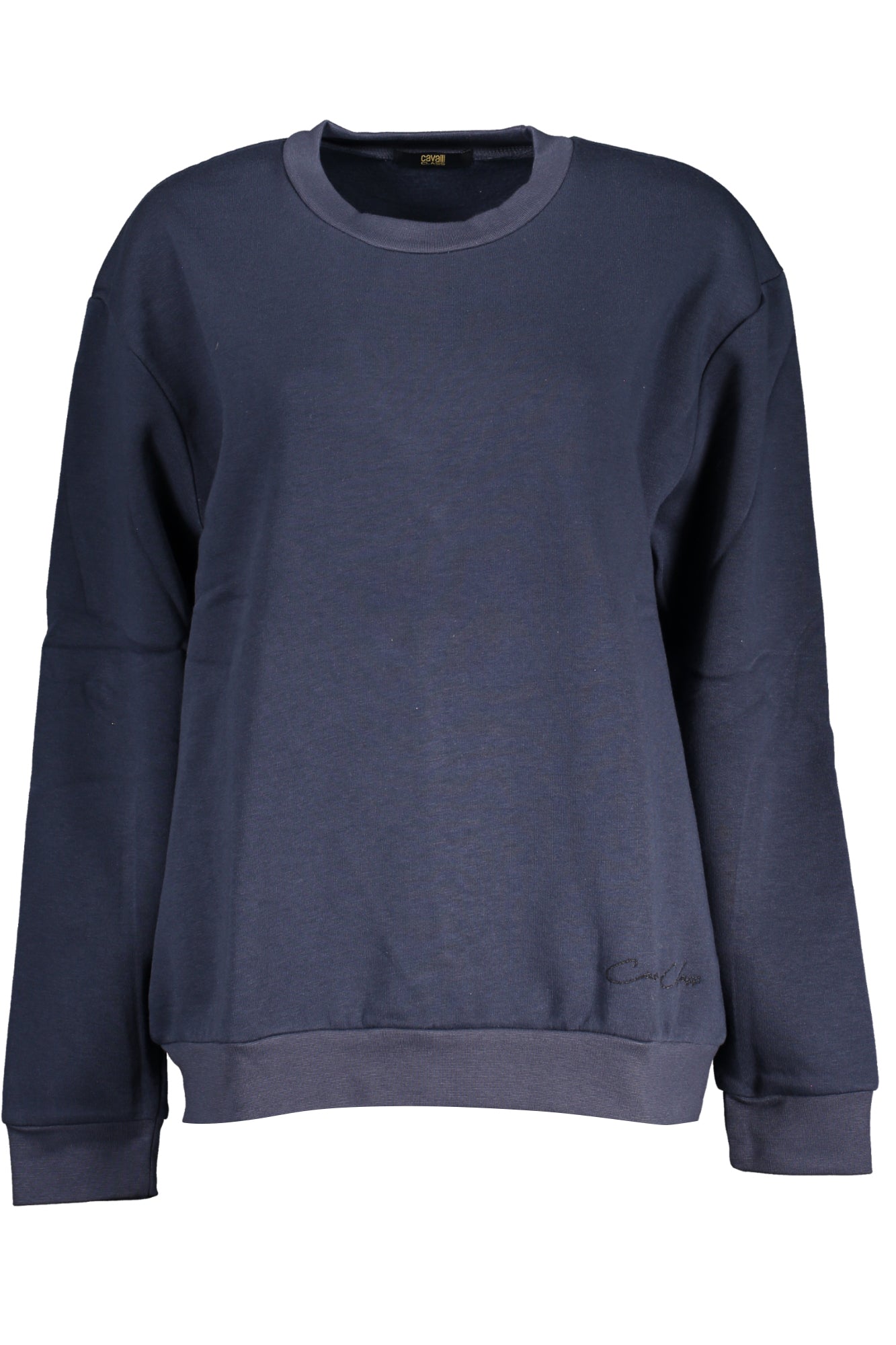 CAVALLI CLASS DAMEN-SWEATSHIRT MIT REISSVERSCHLUSS BLAU Hauptbild