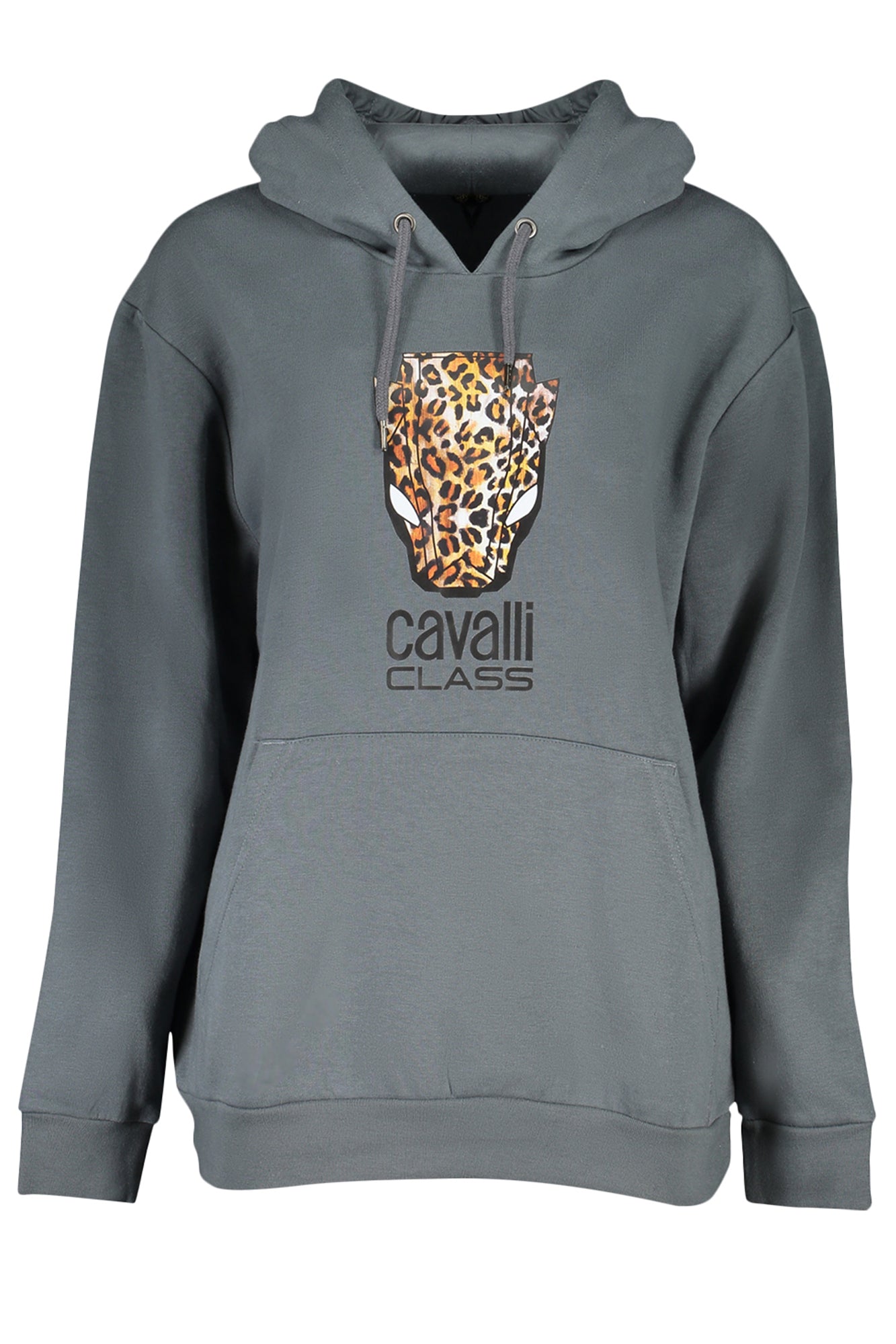 CAVALLI CLASS GRAUES SWEATSHIRT MIT REISSVERSCHLUSS FÜR DAMEN Hauptbild