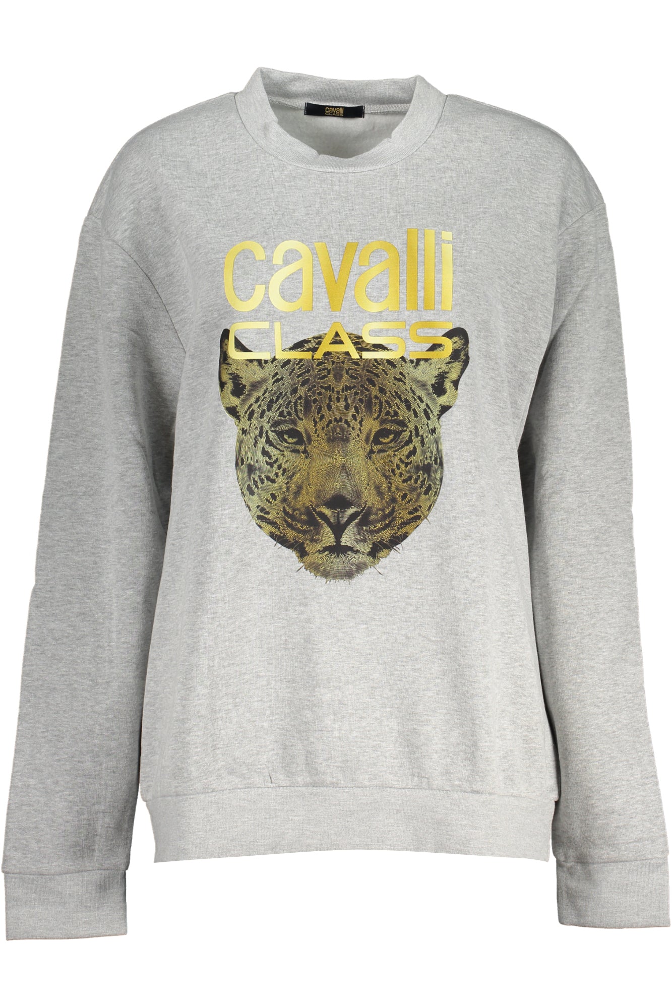 CAVALLI CLASS GRAUES SWEATSHIRT MIT REISSVERSCHLUSS FÜR DAMEN Hauptbild