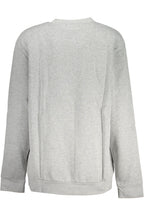 CAVALLI CLASS GRAUES SWEATSHIRT MIT REISSVERSCHLUSS FÜR DAMEN