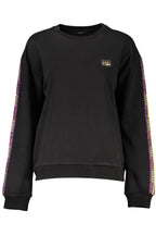CAVALLI CLASS SWEATSHIRT OHNE REISSVERSCHLUSS DAMEN SCHWARZ