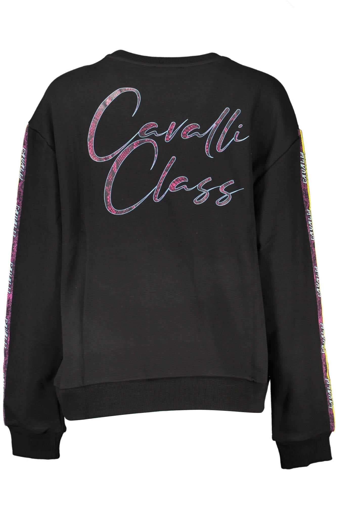 Cavalli Class Sweatshirt Damen – Rundle Ausschnitt mit Logo-Print | soulluna.de Zweitbild