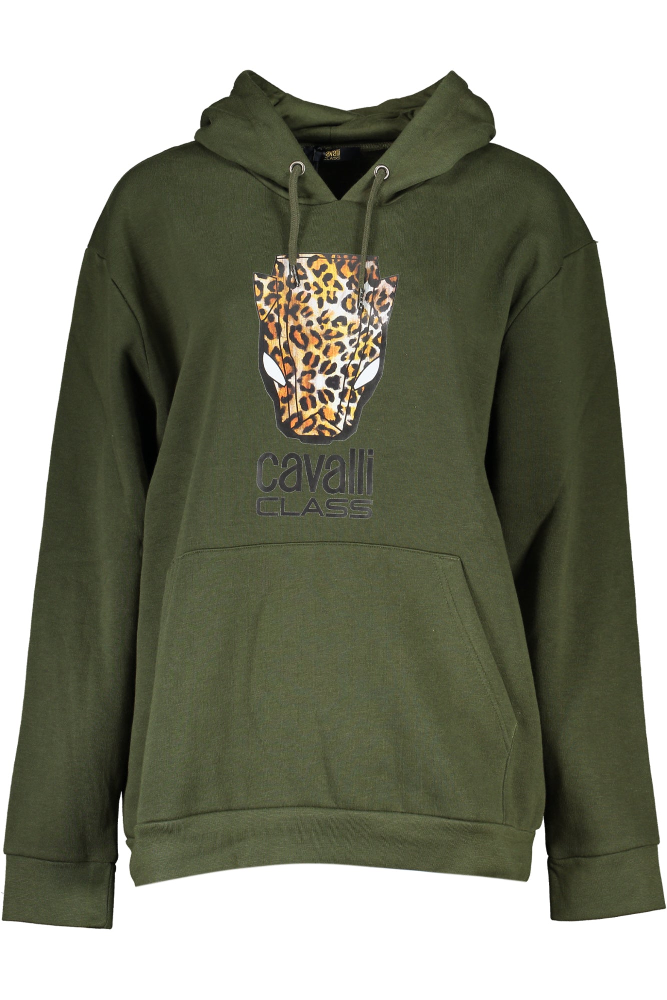 CAVALLI CLASS DAMEN-SWEATSHIRT MIT REISSVERSCHLUSS GRÜN Hauptbild