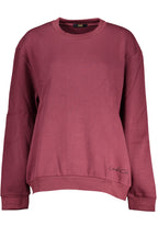 CAVALLI CLASS DAMEN-SWEATSHIRT OHNE REISSVERSCHLUSS LILA