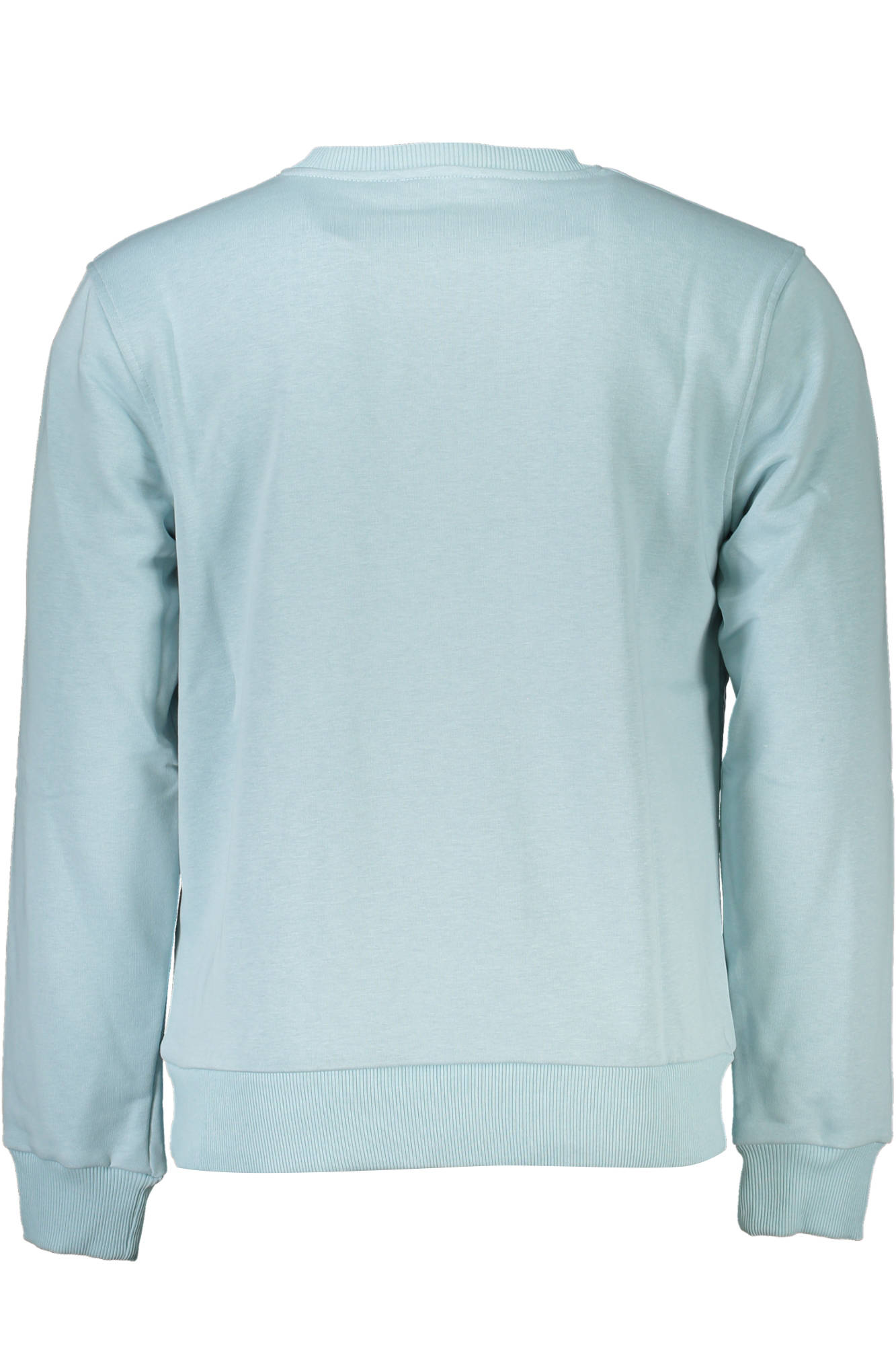 Cavalli Class Sweatshirt Herren Hellblau – Rundhalsausschnitt, gebürstetes Material Hellblau