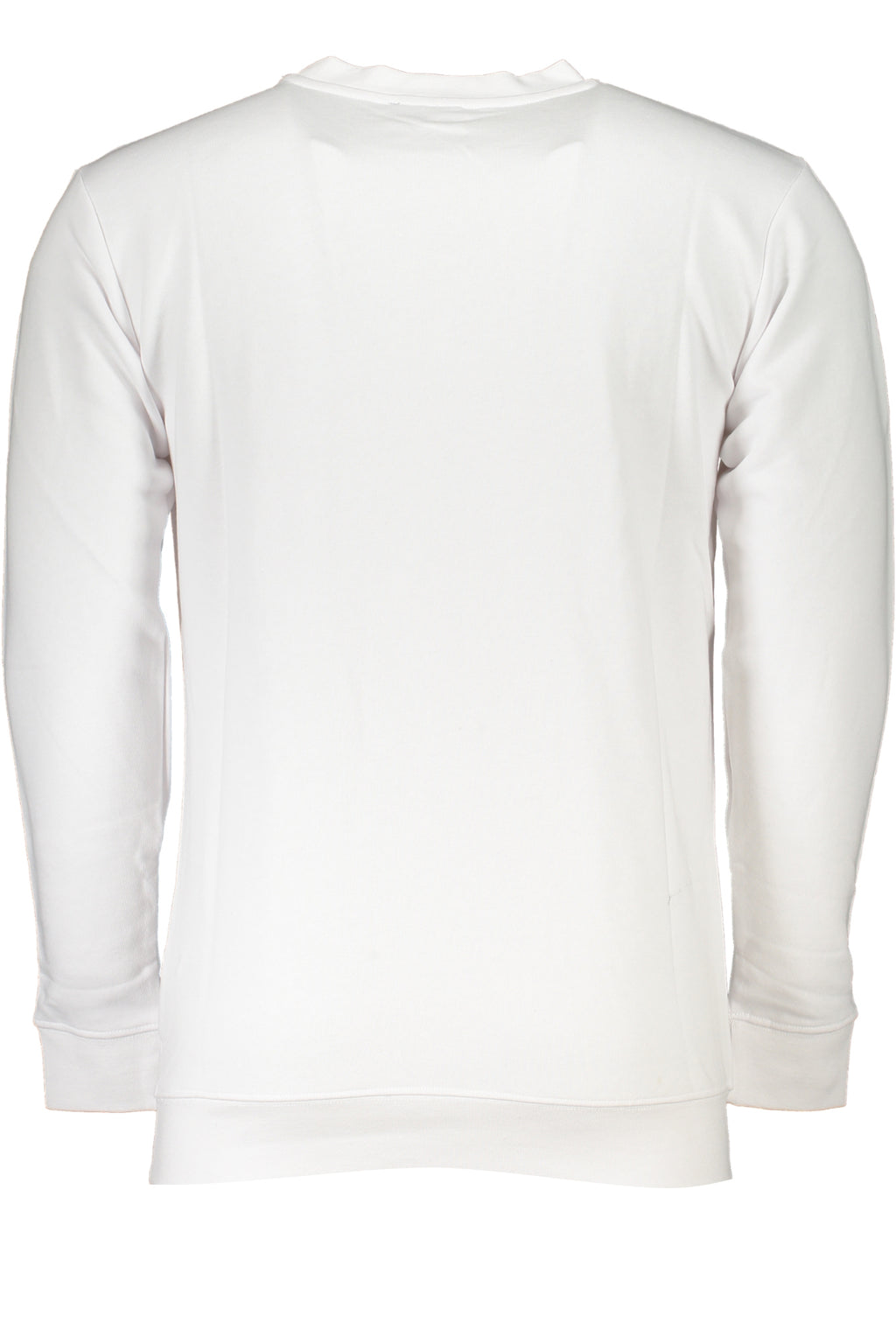 CAVALLI CLASS WEISSES SWEATSHIRT FÜR HERREN MIT REISSVERSCHLUSS