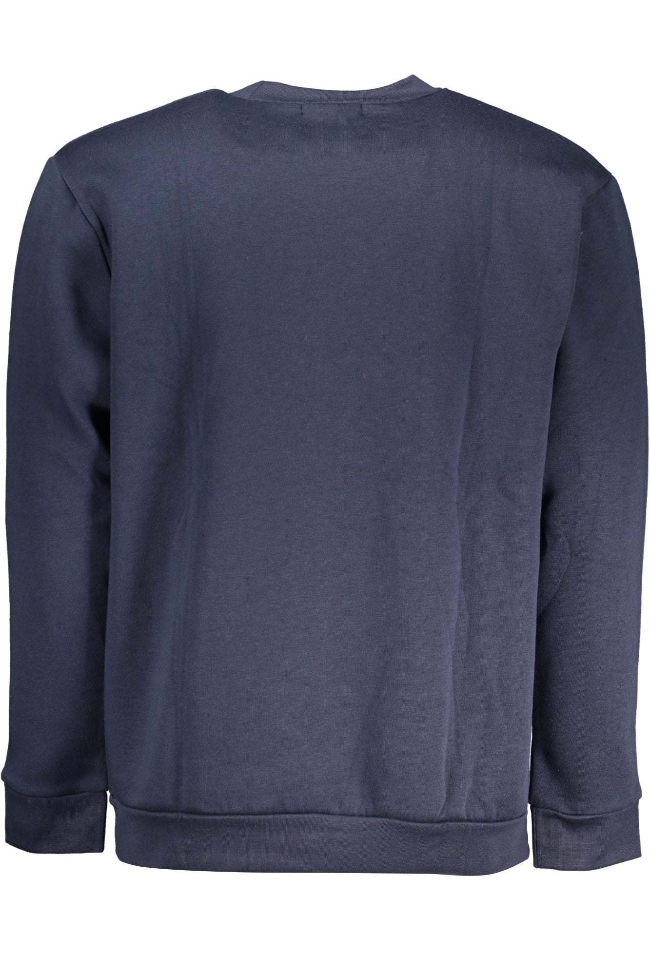 Cavalli Class Sweatshirt Herren mit Reißverschluss – Blaues Fleece aus Italien Blau