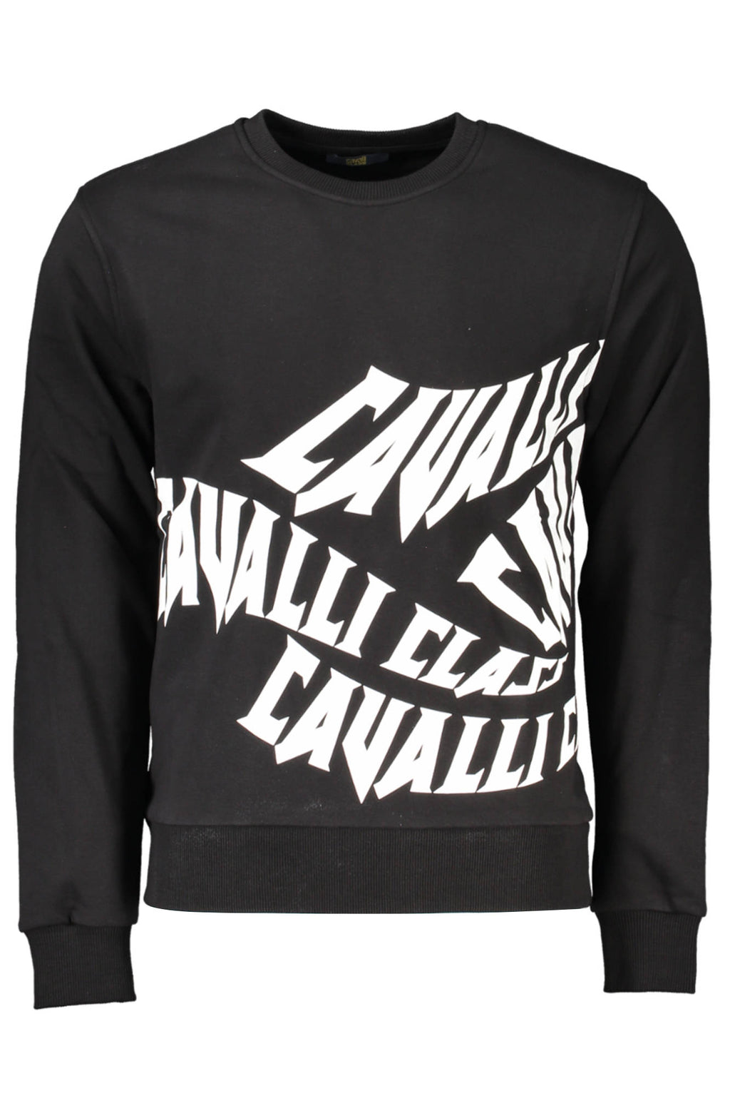 CAVALLI CLASS SWEATSHIRT OHNE REISSVERSCHLUSS SCHWARZ HERREN