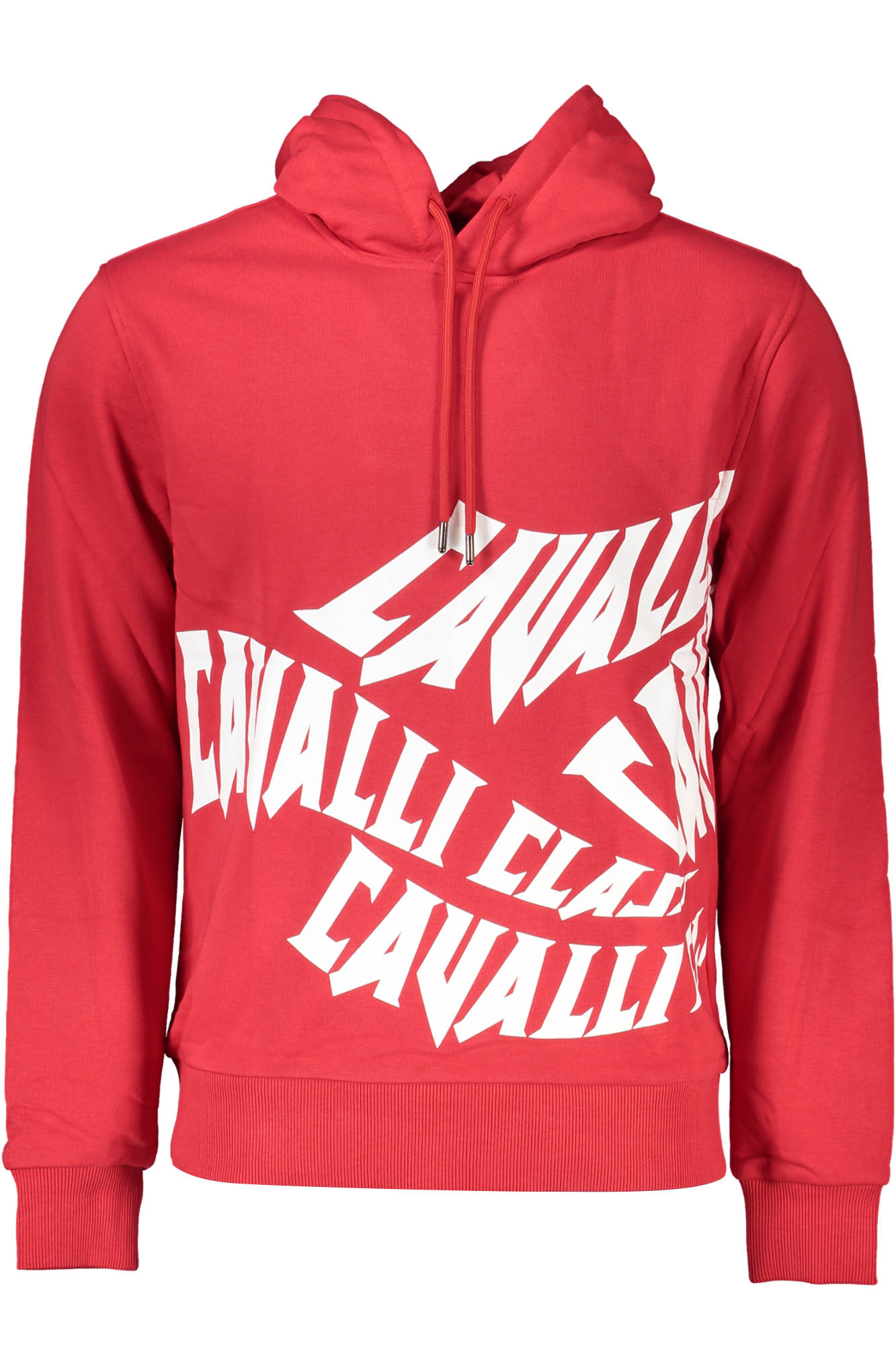 CAVALLI CLASS Sweatshirt Herren Blau – Kapuzenpullover aus Baumwolle für Freizeit Zweitbild
