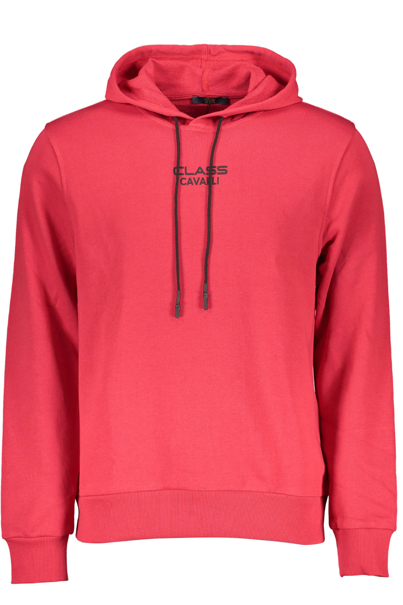 CAVALLI CLASS Herren Sweatshirt – mit Kapuze, Langarm Rot