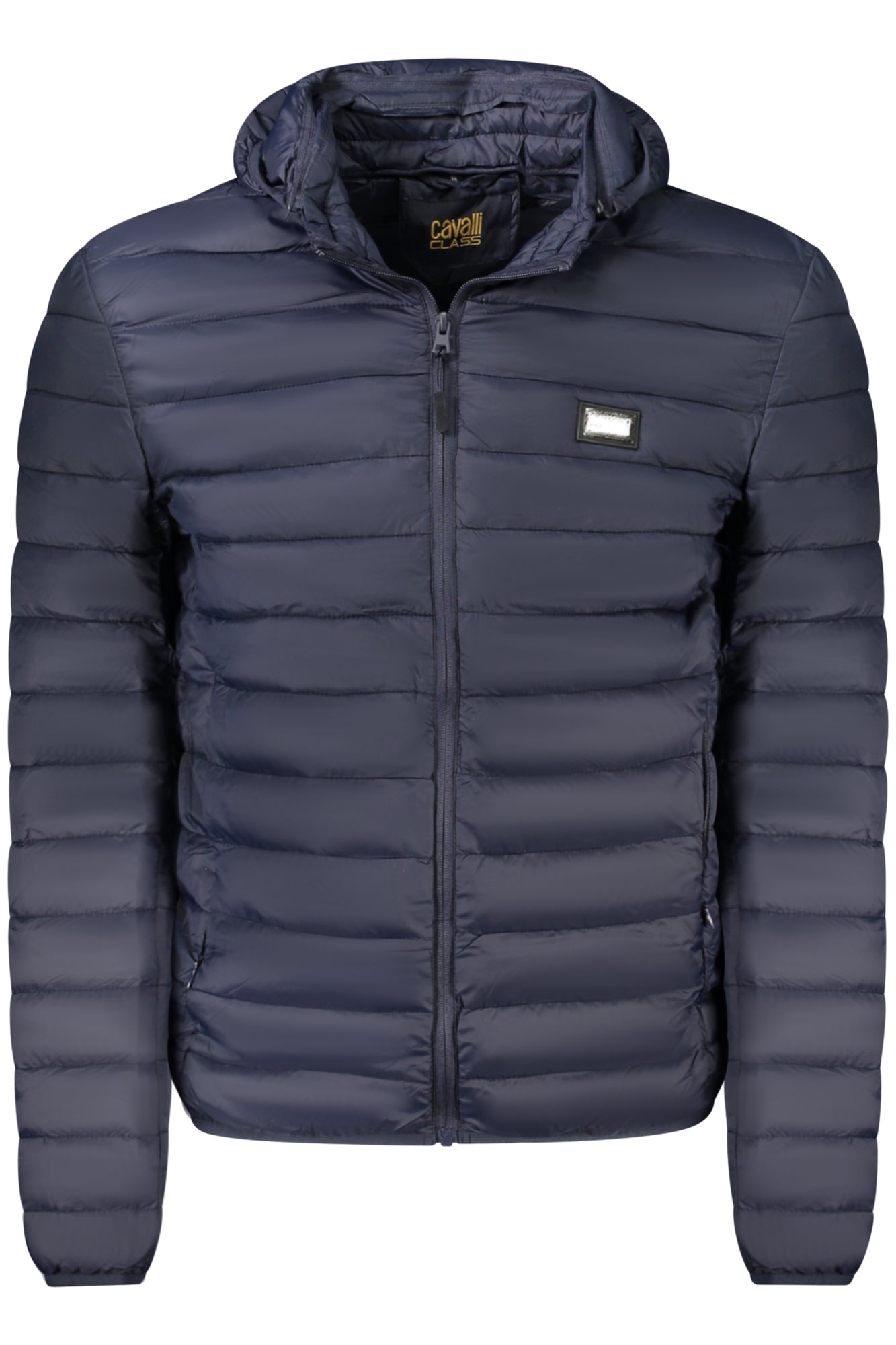 CAVALLI CLASS Herrenjacke Blau – Wasserdichte Winterjacke mit abnehmbarer Kapuze für Herren Blau