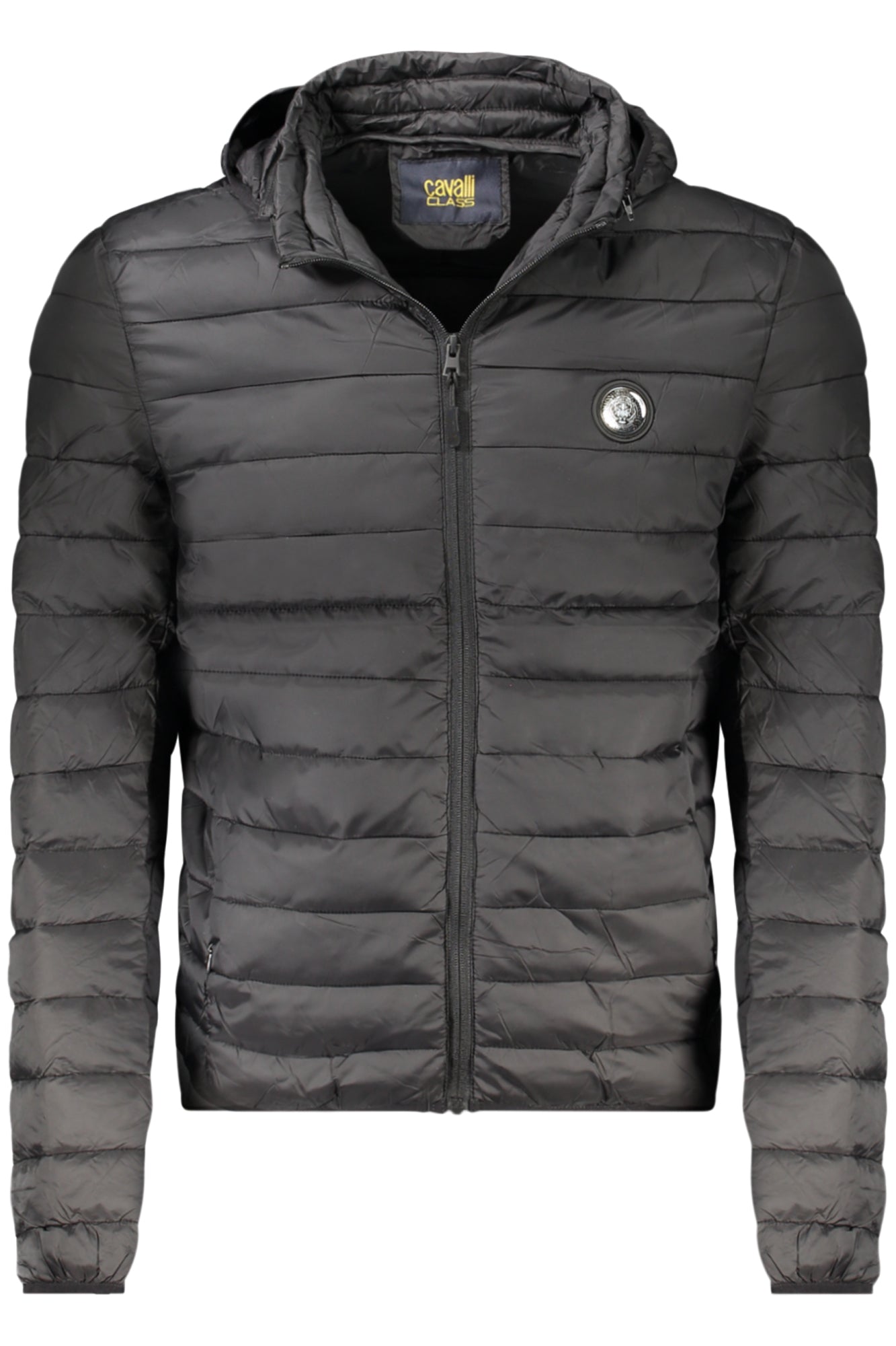 Cavalli Class Herrenjacke Grün – Leichte Kapuzenjacke für Herbst/Winter | soulluna.de Schwarz