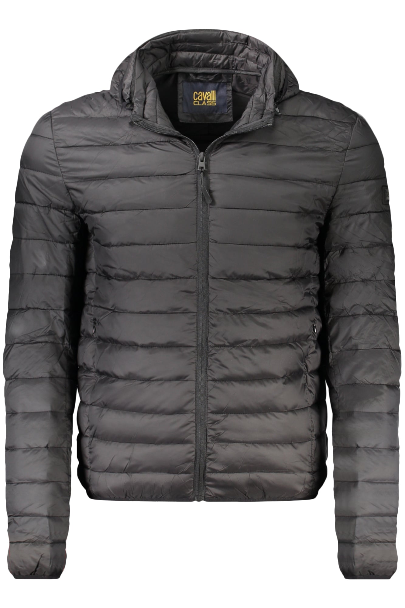CAVALLI CLASS Herren Jacke – Langarm-Jacke, mit Kapuze Schwarz