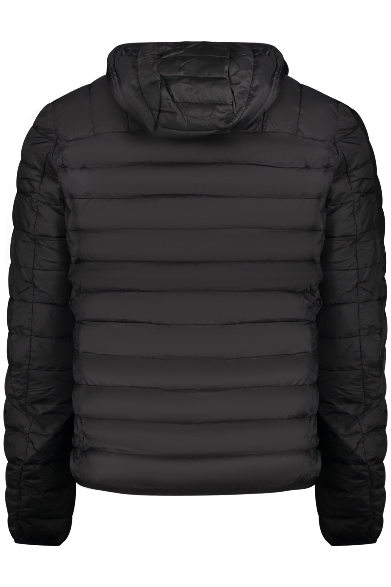 CAVALLI CLASS Herrenjacke Blau – Wasserdichte Winterjacke mit abnehmbarer Kapuze für Herren Schwarz