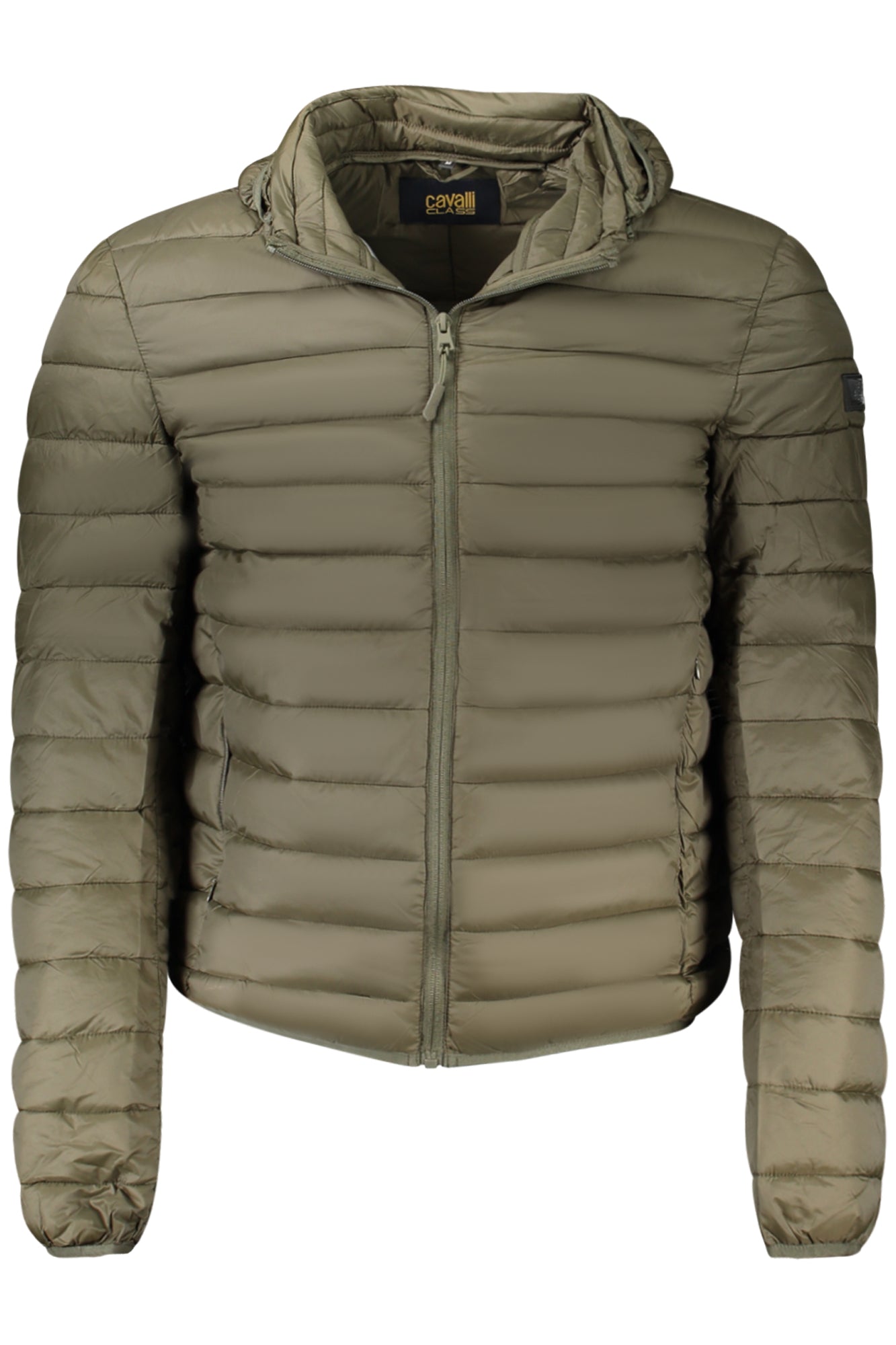 CAVALLI CLASS Herren Jacke – Langarm-Jacke, mit Kapuze Grün