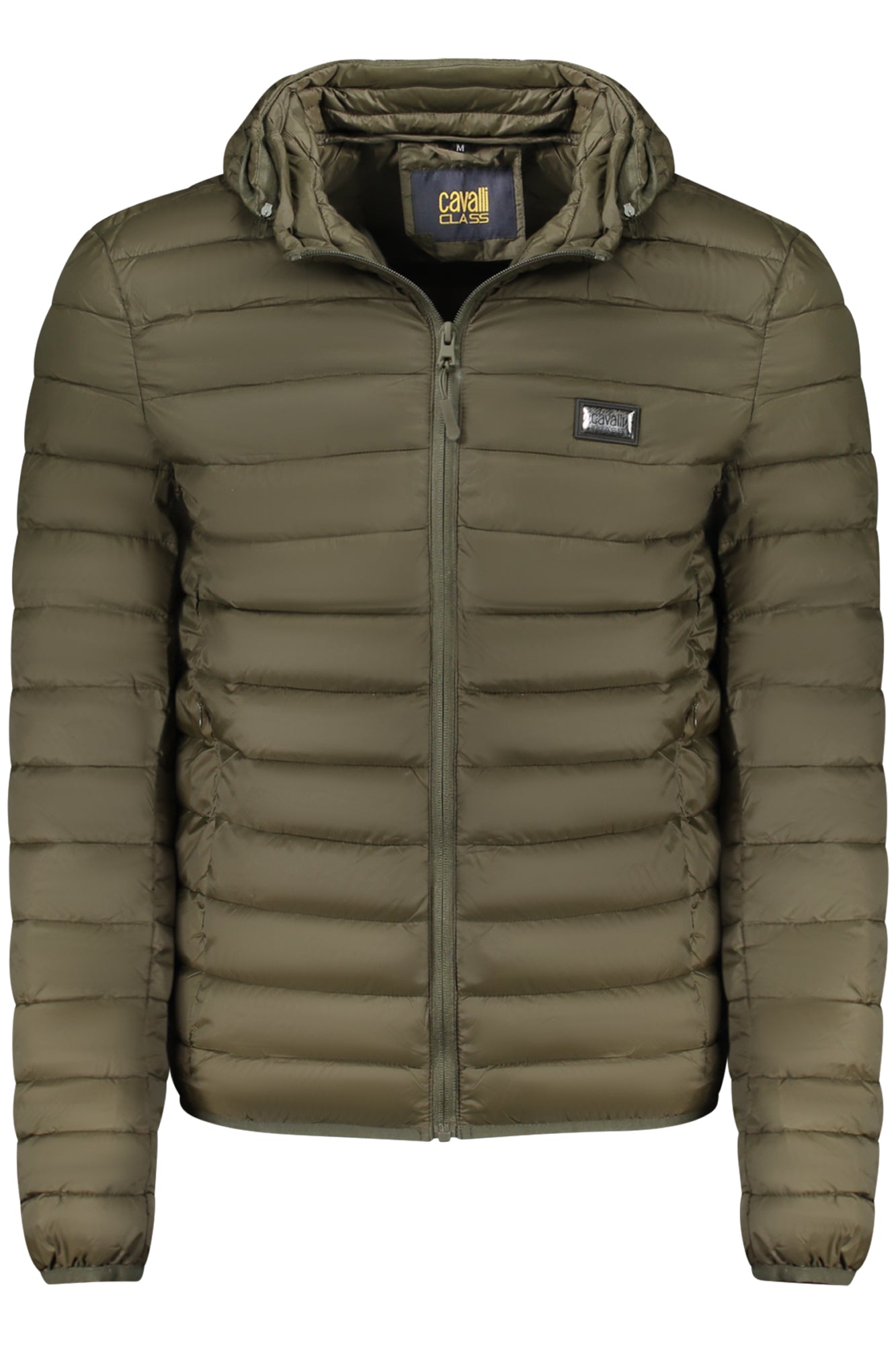 CAVALLI CLASS Herrenjacke Blau – Wasserdichte Winterjacke mit abnehmbarer Kapuze für Herren Grün