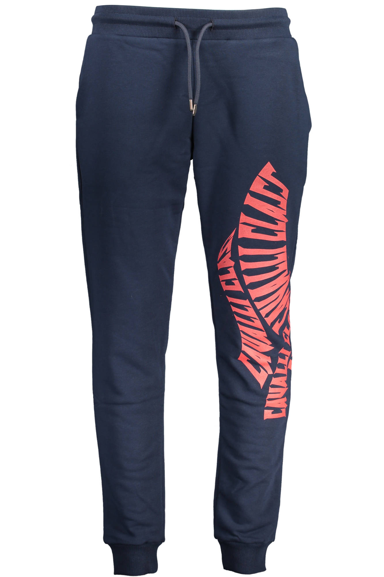 CAVALLI CLASS Jogginghose Herren – Weisse Sport-Hose mit elastischem Bund Blau