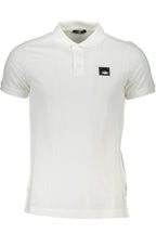 CAVALLI CLASS POLO KURZARM HERREN WEISS