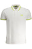 CAVALLI CLASS Poloshirt Herren – Weißes Kurzarm-Shirt mit Stickerei Weiß