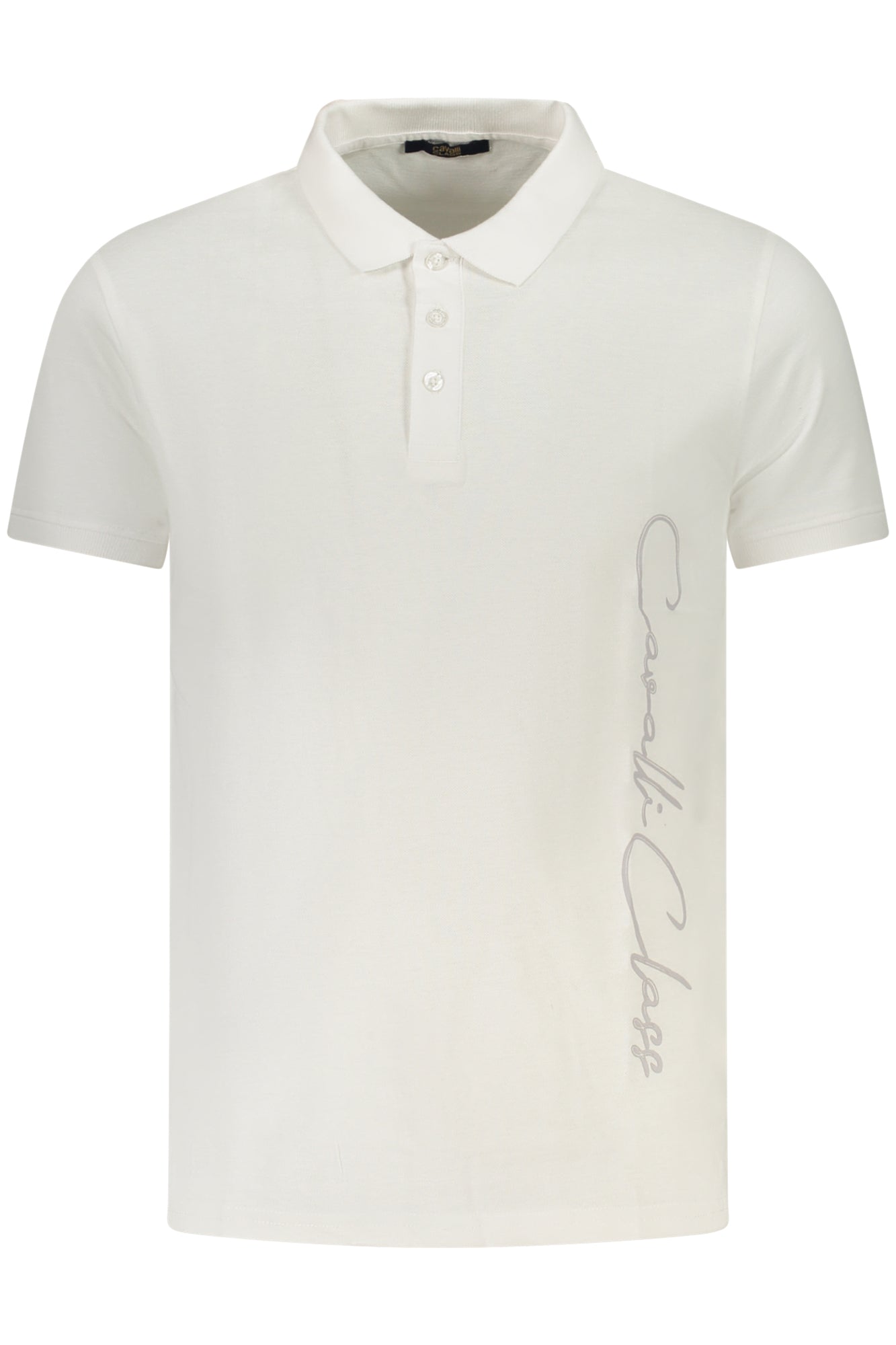CAVALLI CLASS POLO KURZARM HERREN WEISS Hauptbild