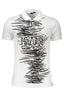 CAVALLI CLASS POLO KURZARM HERREN WEISS