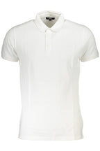 CAVALLI CLASS POLO KURZARM HERREN WEISS