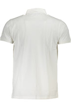 CAVALLI CLASS POLO KURZARM HERREN WEISS