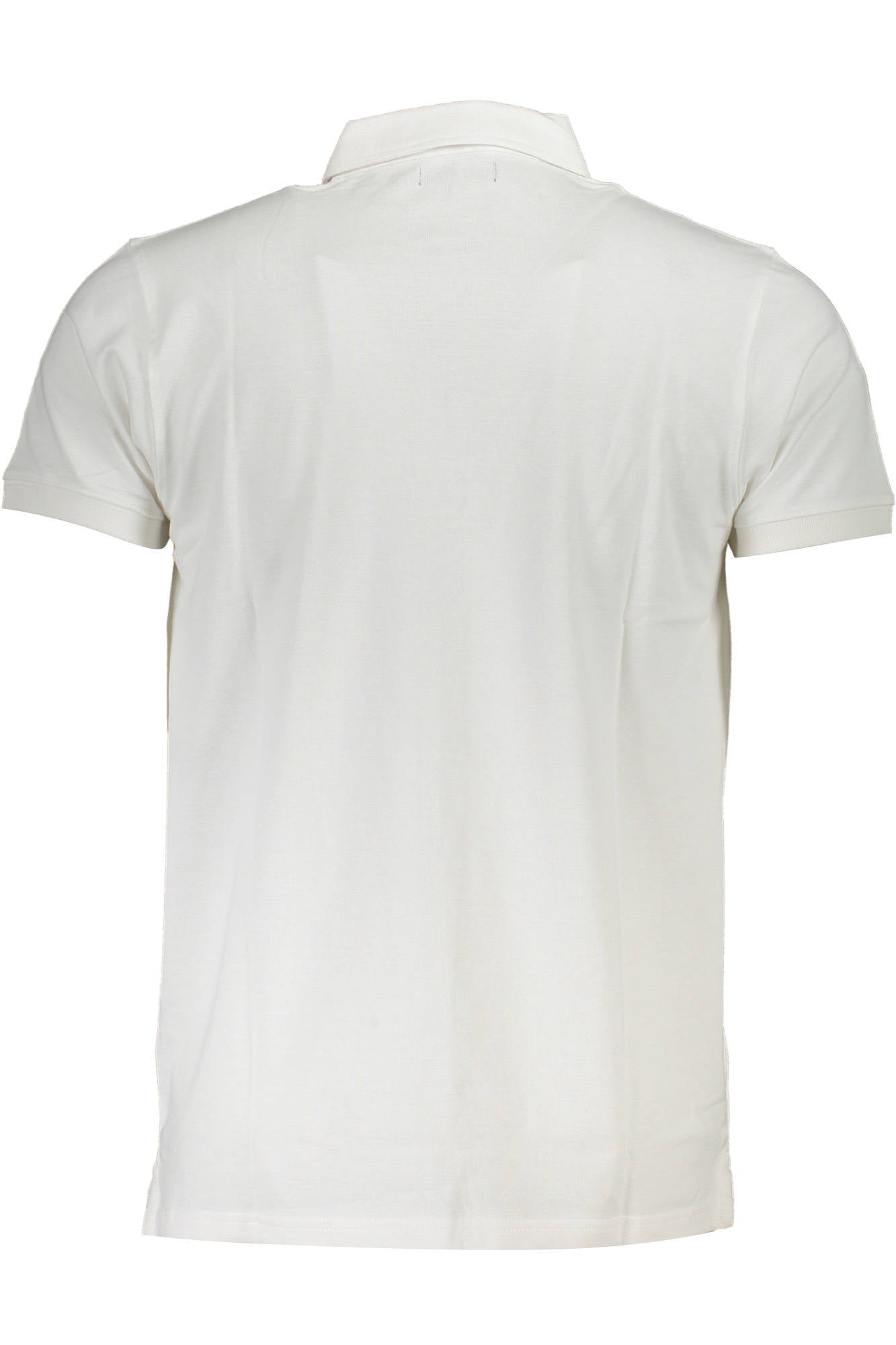 CAVALLI CLASS POLO KURZARM HERREN WEISS