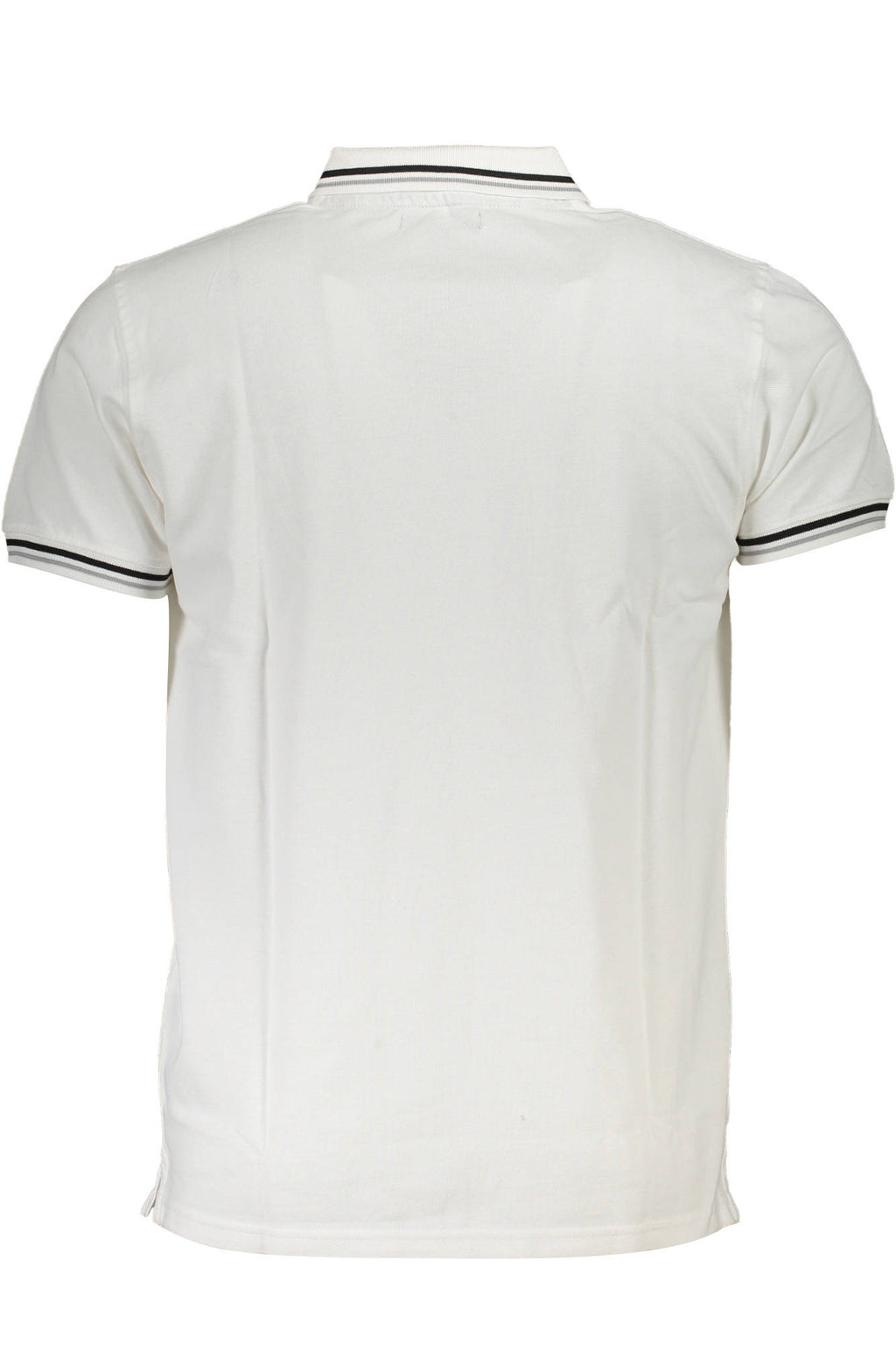 CAVALLI CLASS POLO KURZARM HERREN WEISS