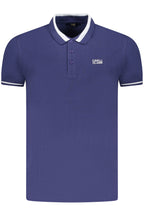 CAVALLI CLASS POLO KURZARM HERREN BLAU