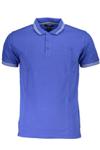 CAVALLI CLASS POLO KURZARM HERREN BLAU