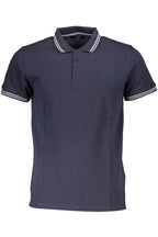 CAVALLI CLASS POLO KURZARM HERREN BLAU