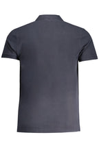 CAVALLI CLASS HERREN-KURZÄRMELIGES POLOSHIRT BLAU