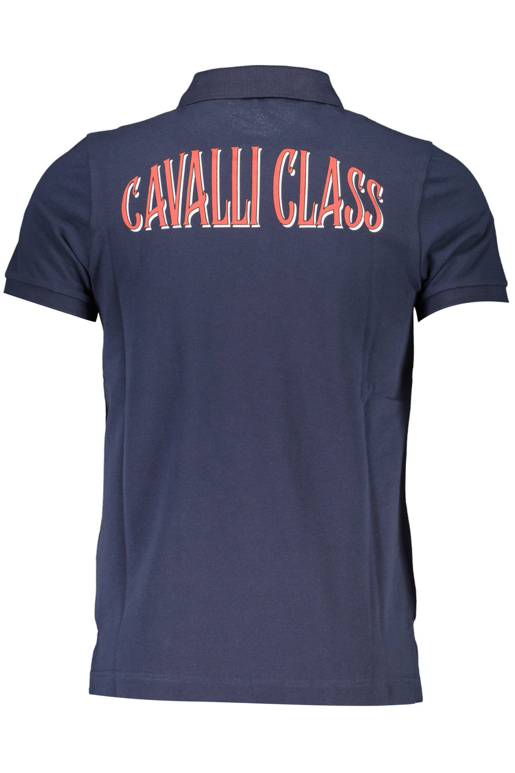 CAVALLI CLASS POLO KURZARM HERREN BLAU
