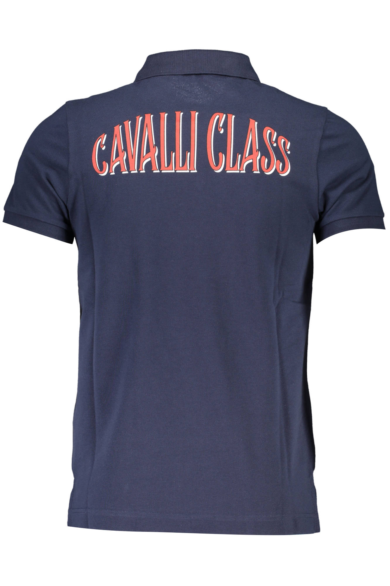 CAVALLI CLASS POLO KURZARM HERREN BLAU
