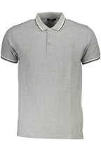 CAVALLI CLASS POLO KURZARM HERREN GRAU